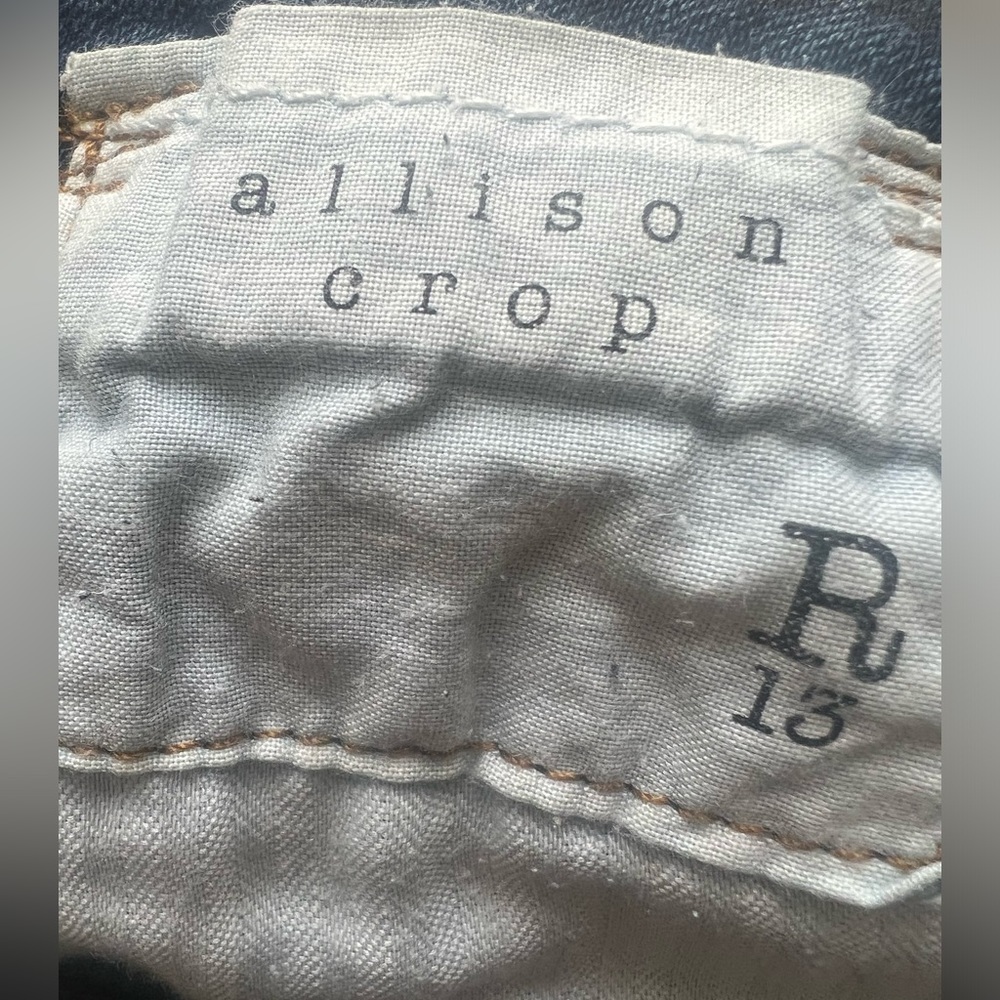 R13 Alison Crop Jeans. Like new! - Picture 7 of 7